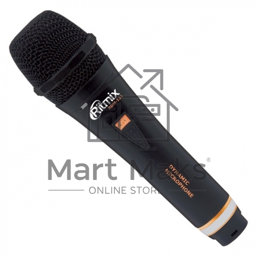 Микрофон проводной Ritmix RDM-131 черный