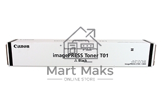 Картридж лазерный Canon TONER T01 черный (85000 стр.) для Canon imagePRESS C700, imagePRESS C800