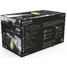 Фонарь прожекторный модель GFL703 20W 1000lm Li-ion 10000mAh диммируемый LED 1/12