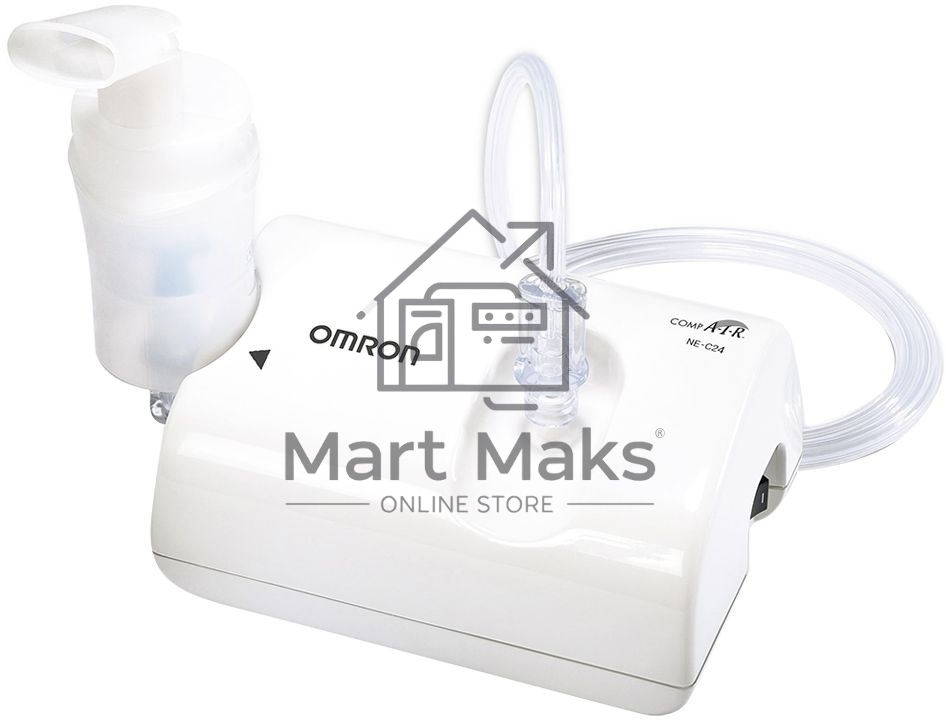 Ингалятор OMRON NE-C24 (NE-C801S-RU) компрессорный