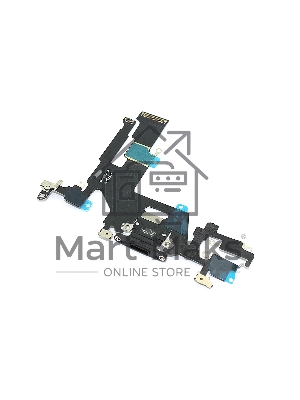 Шлейф разъема питания для iPhone 11 черный