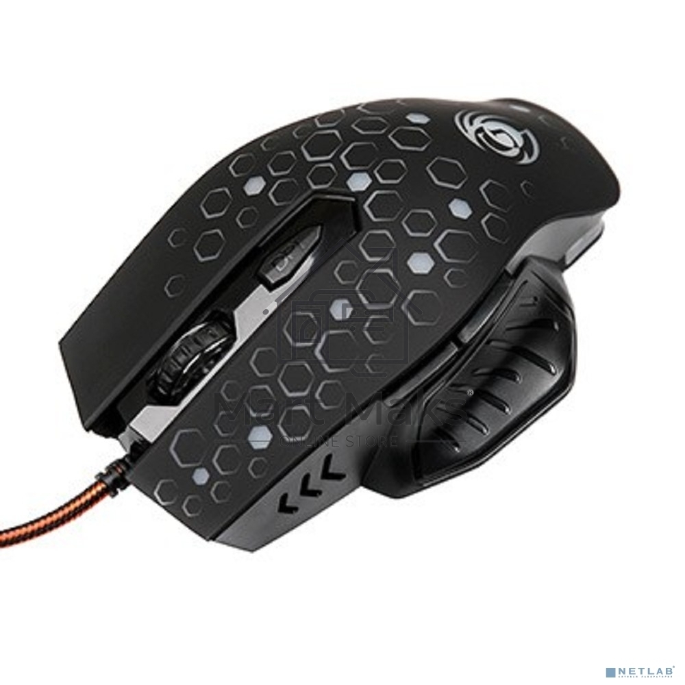 Мышь проводная Dialog Gan-Kata MGK-11U черный, 2400 dpi, USB, кнопки - 6