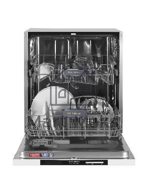 Встраиваемая посудомоечная машина Maunfeld MLP-122D Light Beam, серебристый, 59.8 см, 12 компл., 49 дБ, класс A++