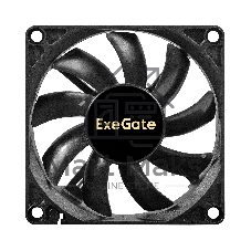 Вентилятор для корпуса ExeGate EX08015B3P-24 черный, 80 мм, 2550 об/мин, 30.5 дБ, 3 pin