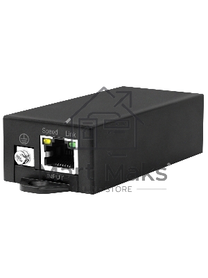 Преобразователь PoE af/at (48V) в Passive PoE (24V). Вход: коннектор RJ45 IEEE 802.3af/at/Passive PoE (37V-57V) или разъем DC 48В(2.1x5.5); Выход: Разъем RJ45 (Passive PoE 24VDC; 4,5(+); 7,8(-). Преобразователь используется для подключения 24V Passive PoE