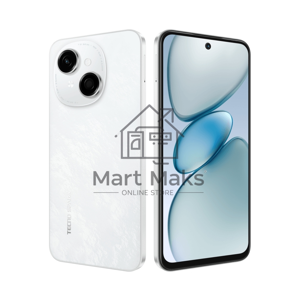 Смартфон Tecno SPARK GO 1, 4/64Gb, белый