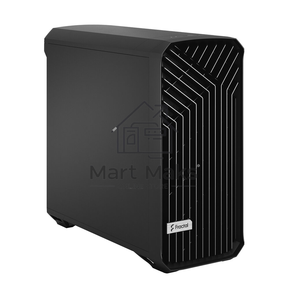 Корпус Fractal Design Torrent Black Solid / E-ATX, 2x3.5, 4x2.5, 7xPCI, 1xUSB-C, 2xUSB3.0 / 2x180mm, 3x140mm fans inc. / FD-C-TOR1A-05