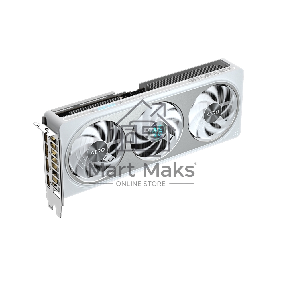Видеокарта Gigabyte PCI-E 5.0 GV-N506TAERO OC-8GD 1.0 NVIDIA GeForce RTX 5060TI 8Gb 128bit GDDR7 2647/28000 Без Видеовыходов HDMIx1 DPx3 HDCP Ret