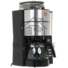 Кофеварка капельная Melitta Aromafresh 2 Grind & Brew черный, исп. кофе - зерновой, 1.25 л