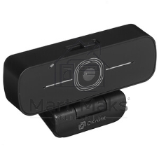 Веб-камера OKLICK OK-C001FH 1920x1080, 30 кадр/с, USB Type-A, микрофон (шумоподавление), универсальное крепление