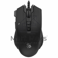 Мышь проводная A4Tech Bloody V9M черный, 4000 dpi, USB, кнопки - 9