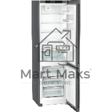 Холодильник Liebherr CNdgc 5703-20 001 Pure темно-серый двухкамерный 266/94л морозилка снизу