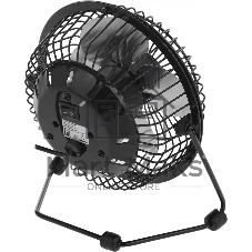 Вентилятор Centek CT-5040 чёрный, настольный, 2.5 Вт, 1 скорость, 10.4 см