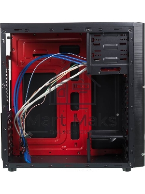 Компьютерный корпус Accord ACC-B301 черный без БП ATX 3x120мм 2xUSB2.0 2xUSB3.0 audio