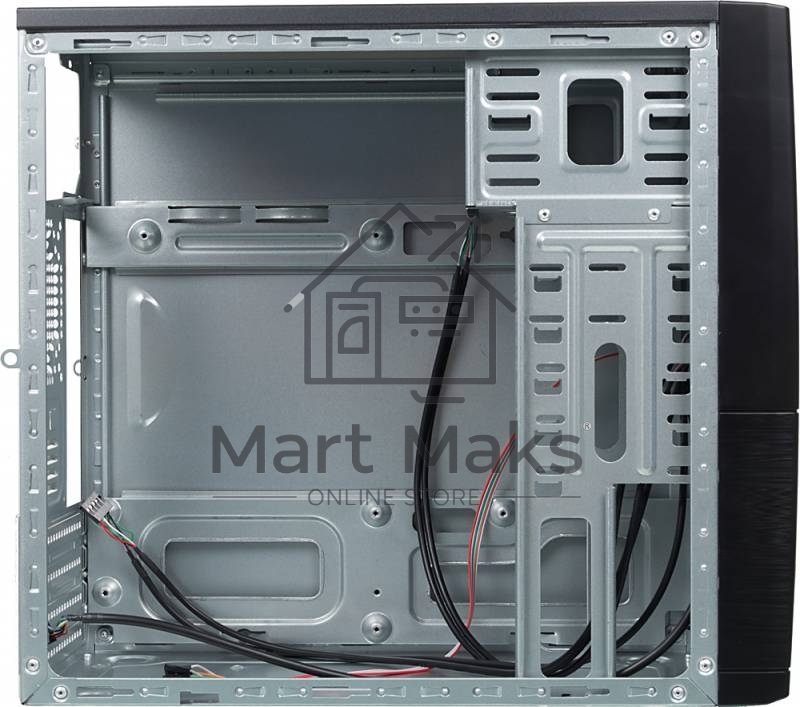 Компьютерный корпус LinkWorld 727-21 черный без БП mATX 4xUSB2.0 audio