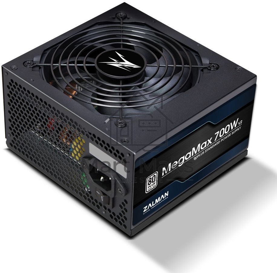 Блок питания Zalman ZM700-TXII V2 RTL, 700Вт, 80 PLUS, 120мм, черный