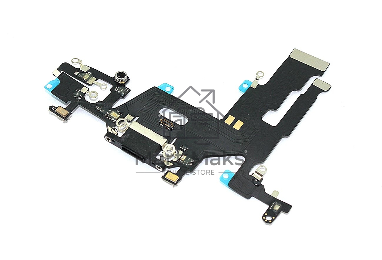 Шлейф разъема питания для iPhone 11 черный