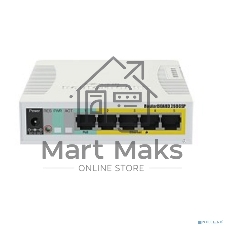 Коммутатор сетевой MikroTik RB260GSP RouterBOARD 260GSP with indoor case and power supply