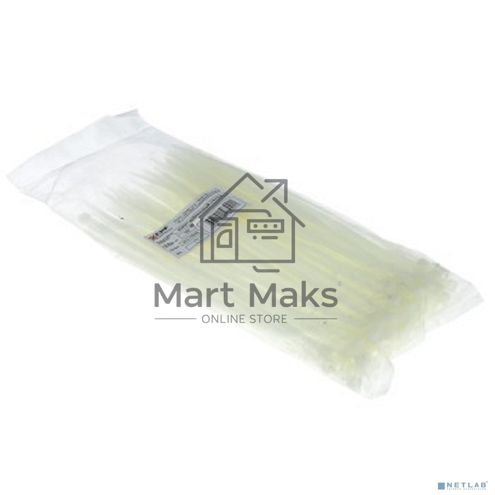 Хомут кабельный 2.5х100 нейл. белый (уп. 100 шт) EKF plc-c-2.5x100