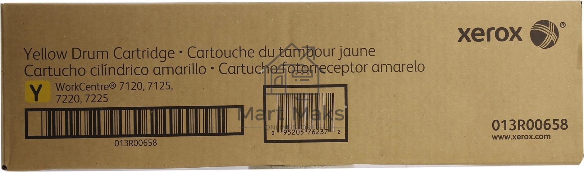 Барабан XEROX 013R00658 WC7120 Yellow Drum Cartridge (51K) GMO