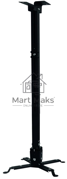 Кронштейн для проектора Buro PR04-140B черный макс.15кг потолочный поворот и наклон