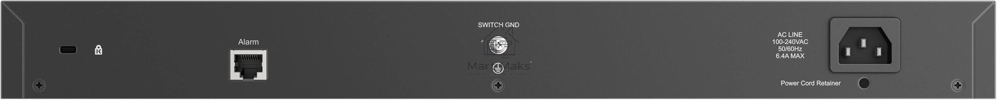 Сетевой коммутатор Smart L2 Surveillance Switch 24х1000Base-T PoE (8 PoE ports 802.3bt 90W), 4xCombo 1000Base-T PoE/SFP, PoE Budget 518W, Long-range PoE up to 250m