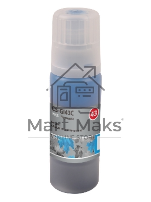 Чернила Cactus CS-GI43C голубой60мл для Canon Pixma G640/540