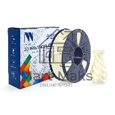 Филамент NVPrint TPU Silk Cream White для 3D печати диаметр 1.75мм длина 330 метров масса 1 кг