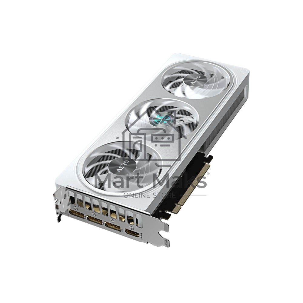 Видеокарта Gigabyte PCI-E 5.0 GV-N506TAERO OC-8GD 1.0 NVIDIA GeForce RTX 5060TI 8Gb 128bit GDDR7 2647/28000 Без Видеовыходов HDMIx1 DPx3 HDCP Ret