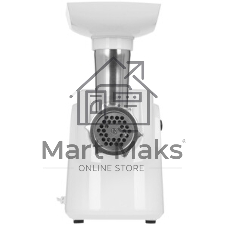 Мясорубка электрическая OASIS MG-TK1 белый, 1500 Вт, 1.8 кг/мин, реверс, защита от перегрузки, насадки - 4