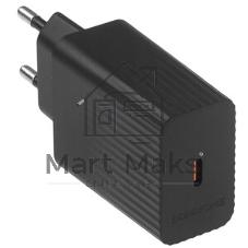 Сетевое зарядное устройство BOROFONE (6941991122859) BAS75Aaa 1Type-C 3.0A PD30W для Type-C Type-C черный