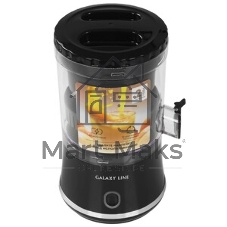Соковыжималка GALAXY GL 0855 черный, цитрусовая, 50 Вт, 250 мл, механическое