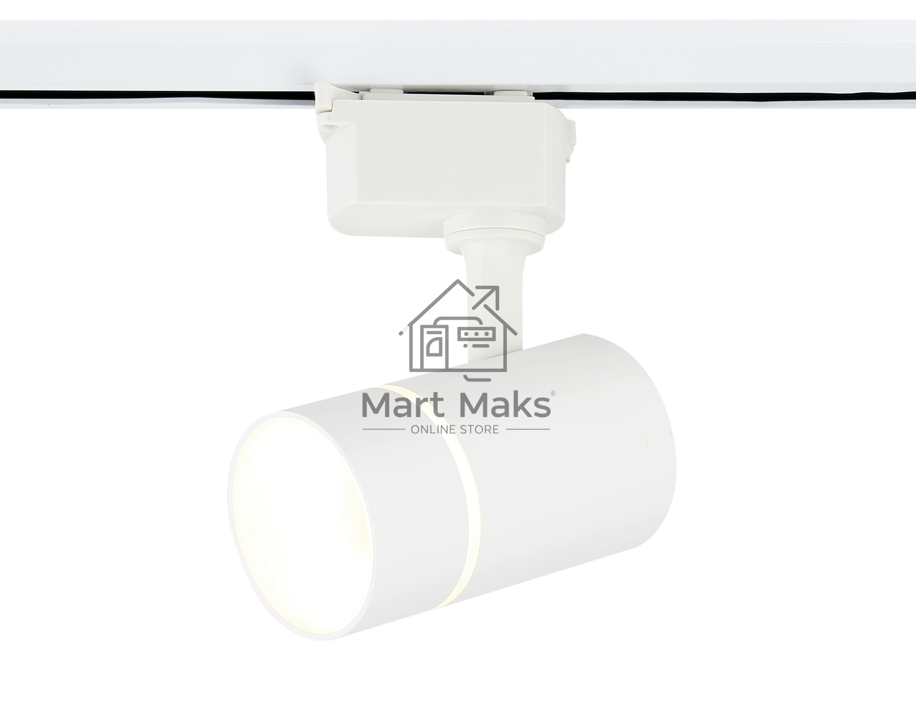 Трековый светильник Ambrella light GL5216 SWH белый песок GU10 max12W