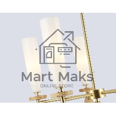 Люстра Ambrella light LH75371/5 GD/WH золото/белый G9*5 max 28W D600*675
