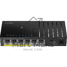 Коммутатор Cudy FS106P, 6×100 Мбит/с, неуправляемый