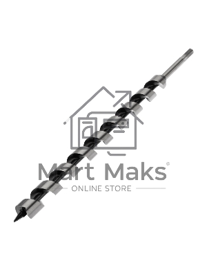 Сверло винтовое по дереву 28х460 мм (шестигранный хвостовик) Kranz