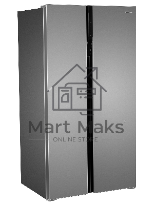 Холодильник Hyundai CS6503FV нержавеющая сталь двухкамерный инвертер 407/205л морозилка сбоку