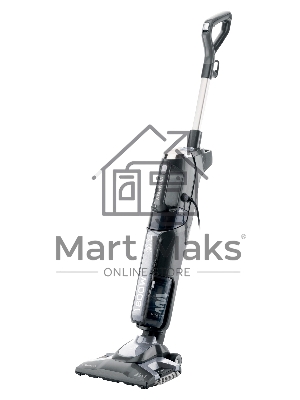 Пылесос паровой вертикальный Starwind SSV9555 темно-серый/серебристый, питание от сети, 120 Вт, уборка сухая/паром, пылесборник 0.5 л