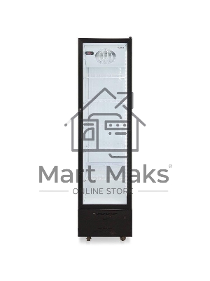 Холодильная витрина Бирюса Б-B300D черный однокамерный 345 л