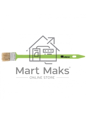 Кисть радиаторная 36 мм, натуральная щетина, пластиковая ручка Сибртех