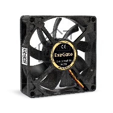 Вентилятор для корпуса ExeGate EX08015S3P-24 черный, 80 мм, 2500 об/мин, 30.1 дБ, 3 pin