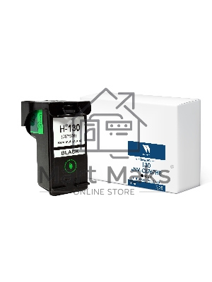 Картридж струйный NVPrint 130 (NV-C8767HE) Black для HP DJ 5743/6943, OJ 6313 (21мл) совместимый
