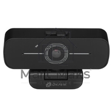 Веб-камера OKLICK OK-C001FH 1920x1080, 30 кадр/с, USB Type-A, микрофон (шумоподавление), универсальное крепление