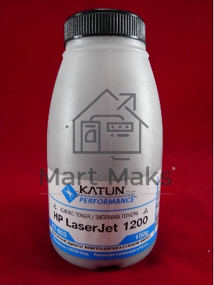 Тонер HP LJ 1200/1300/1000W (фл.150г.) Katun фас России