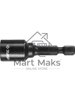 Головка ЗУБР ПРОФИ Нат-драйвер 26375-10магнитная E 1/4'' L=50мм 10мм 1шт