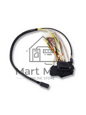 Кабель ACD-SFF8643-SAS8482SB-10M, INT, SFF8643-to-4*SFF8482+SB ( MiniSAS HD-to-SAS internal cable) 100см