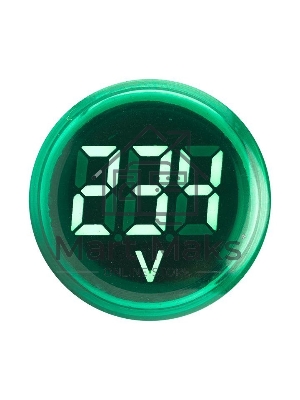 Индикатор значения напряжения ED16-22VD зел. PROxima EKF ed16-22vd-g