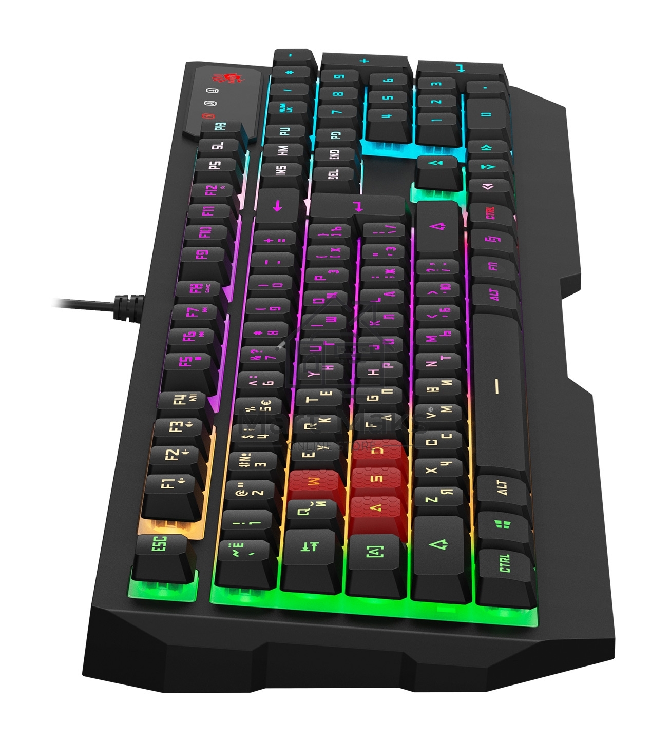 Клавиатура A4Tech Bloody B140N проводная USB черный