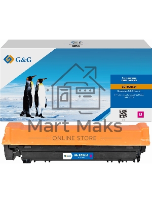 Картридж лазерный G&G GG-W2013A, W2013A (659A) пурпурный (13000 стр.) для HP CLJ Ent M856/MFP M776