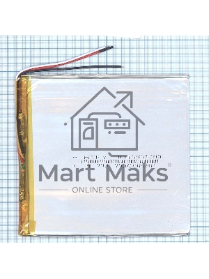 Аккумулятор Li-Pol (батарея) 3*120*120мм 3pin 3.7V/7000mAh